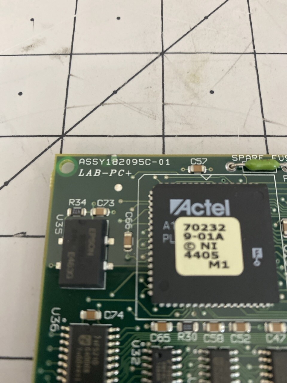National Instruments CCA, LAB-PC+ Assy PN: 182095C-01