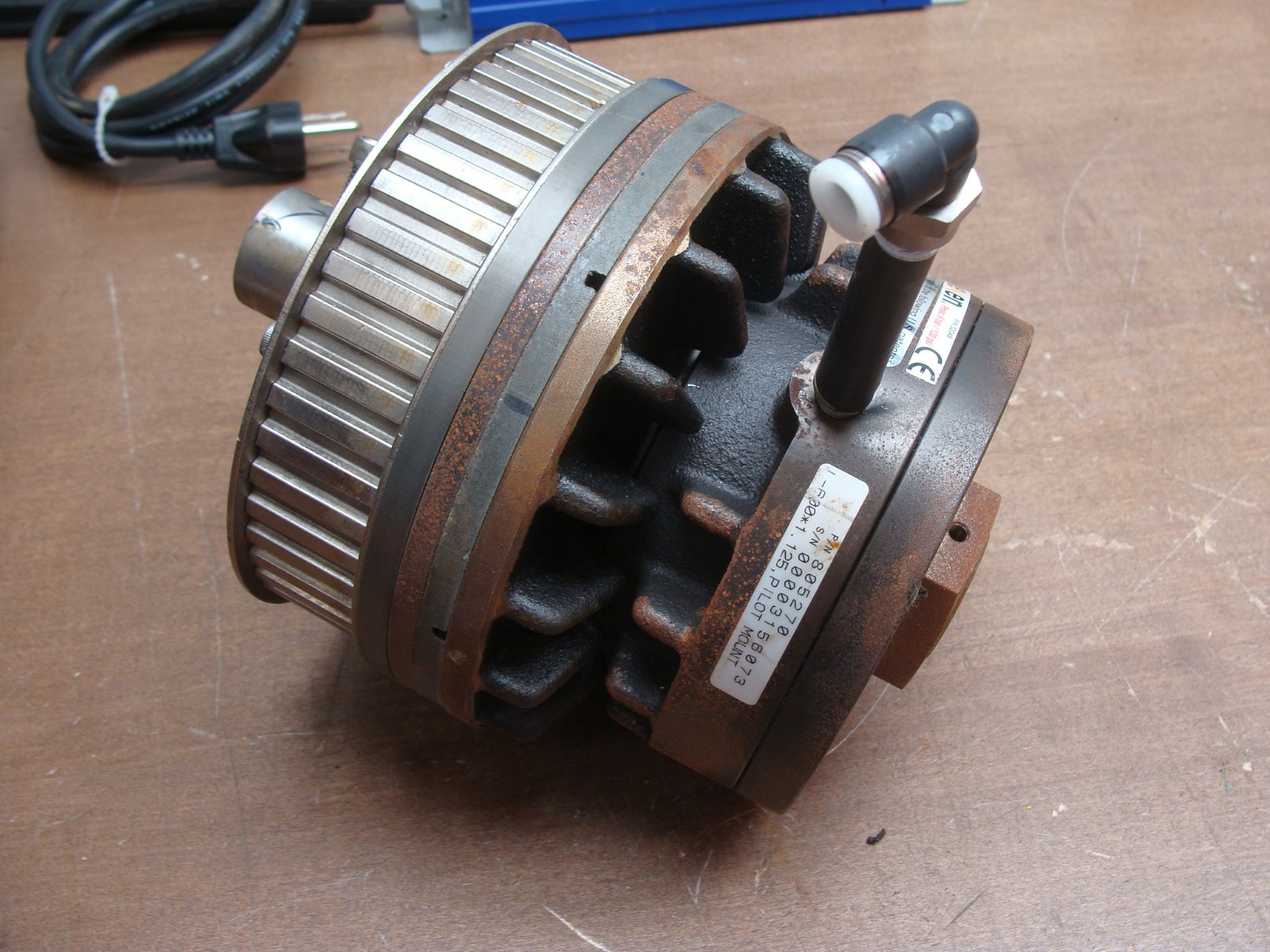 NEXEN L-600 HEAVY DUTY PNEUMATIC FRICTION CLUTCH 805270 32048 1-1/8″ BORE