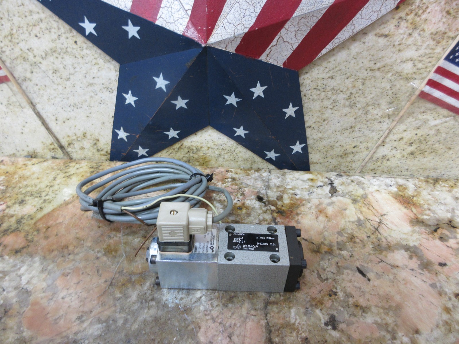 TORNOS BECHLER ENC-164 AM4Z60A WANDFLUH HYDRAULIK SIN45V VALVE