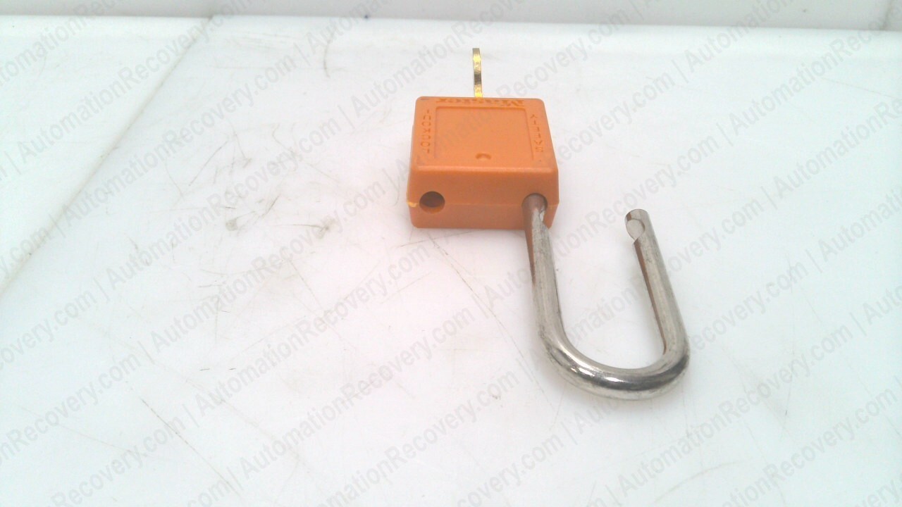 MASTER LOCK 410ORJ BOX OF 6, ZENEX THERMOPLASTIC SAFETY PADLOCK 1-1/2″, #334312