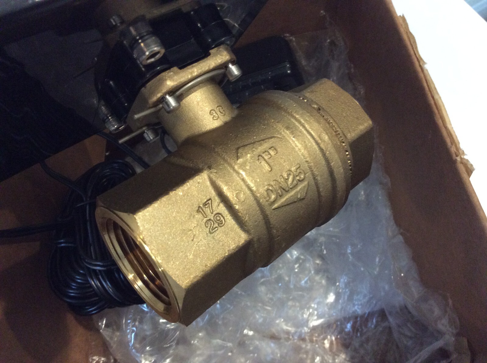 DYNAQUIP CONTROLS AD2A 1 Auto Drain Valve 115V 1 In. 36ND58