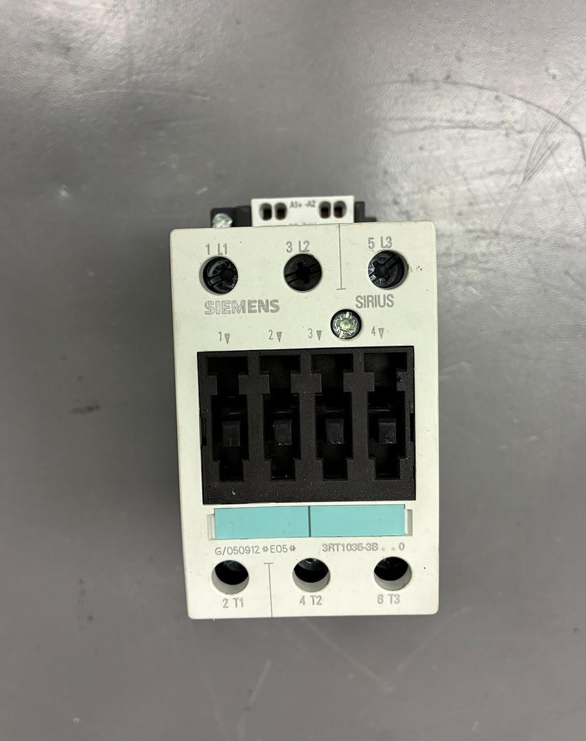 Siemens 3RT1035-3B Contactor – 3-Pole, 55A, 110V AC Coil GHC-37