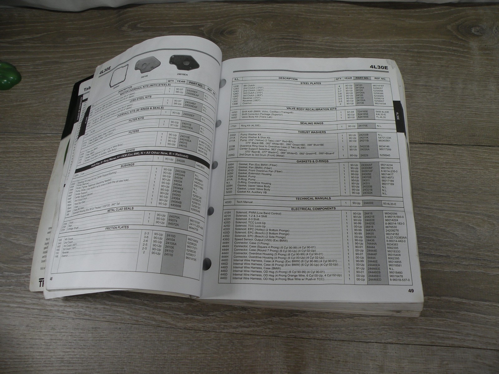 Transtar 2011 Automatic Transmission Parts Catalog AT2011 Business Industrial