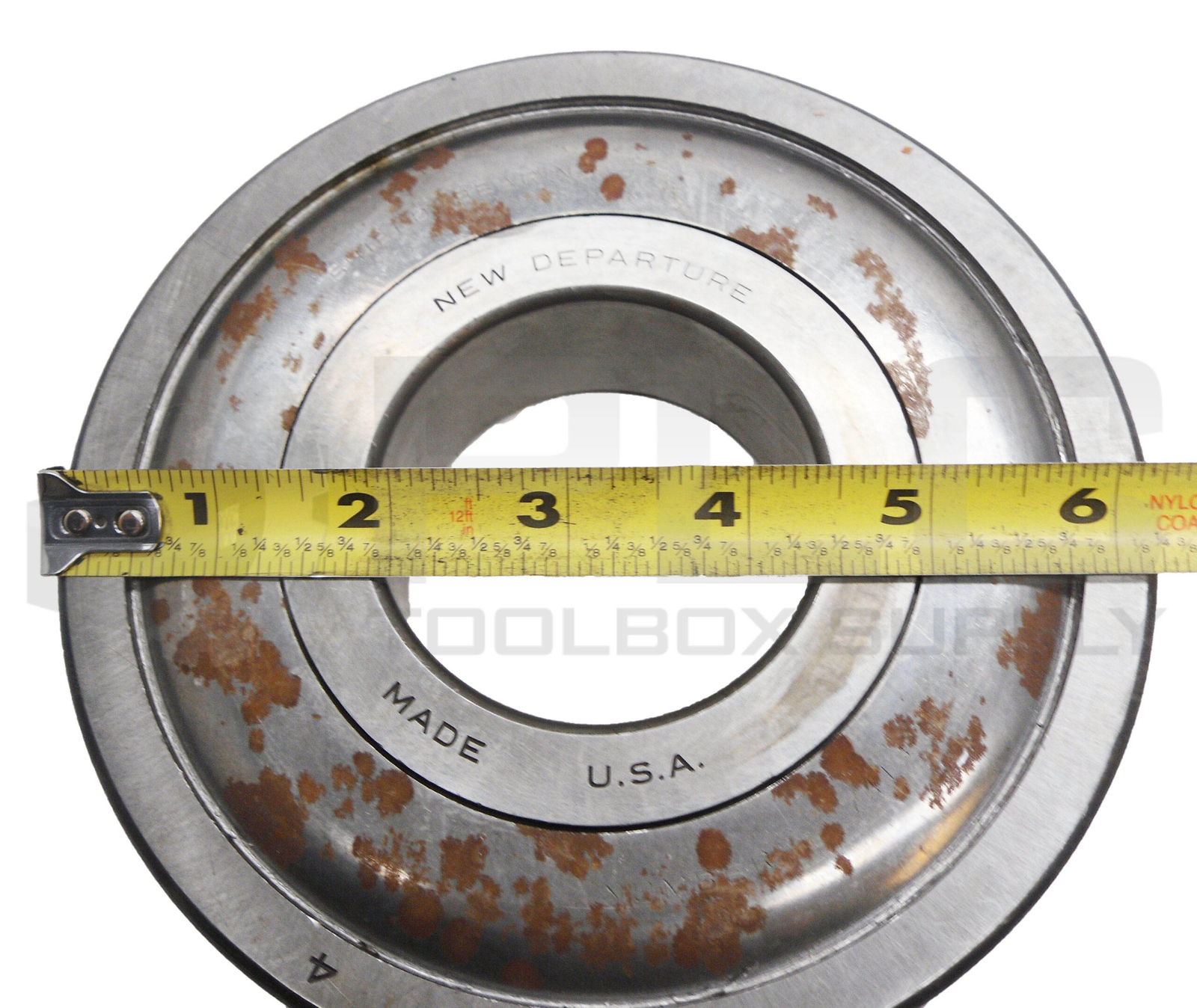 NEW NEW DEPARTURE 1413 BALL BEARING 2-9/16″ BEARING 6-5/16″ OD *READ*