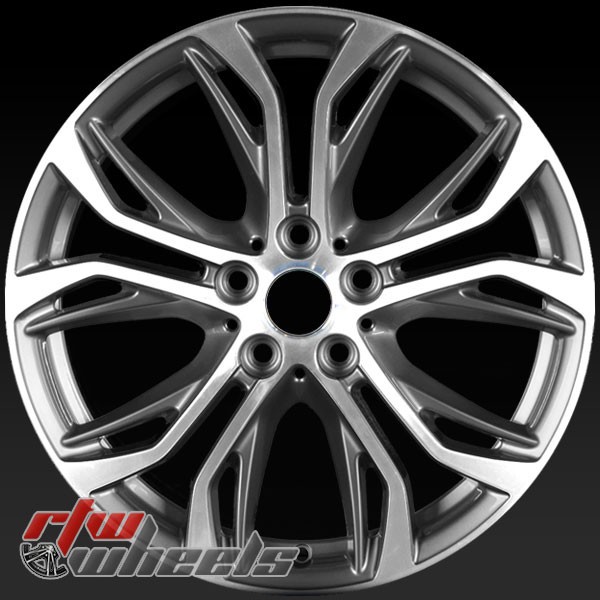 18×7.5 BMW X Series factory wheel 2016-2021 Machined Silver rim 36116883503