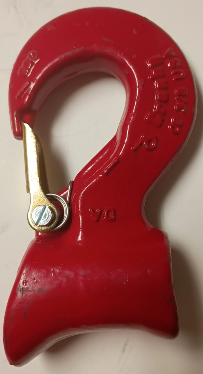 Crosby A-350L Red Sliding Choker Hook For 3/8″ Wire Rope 307-1011802