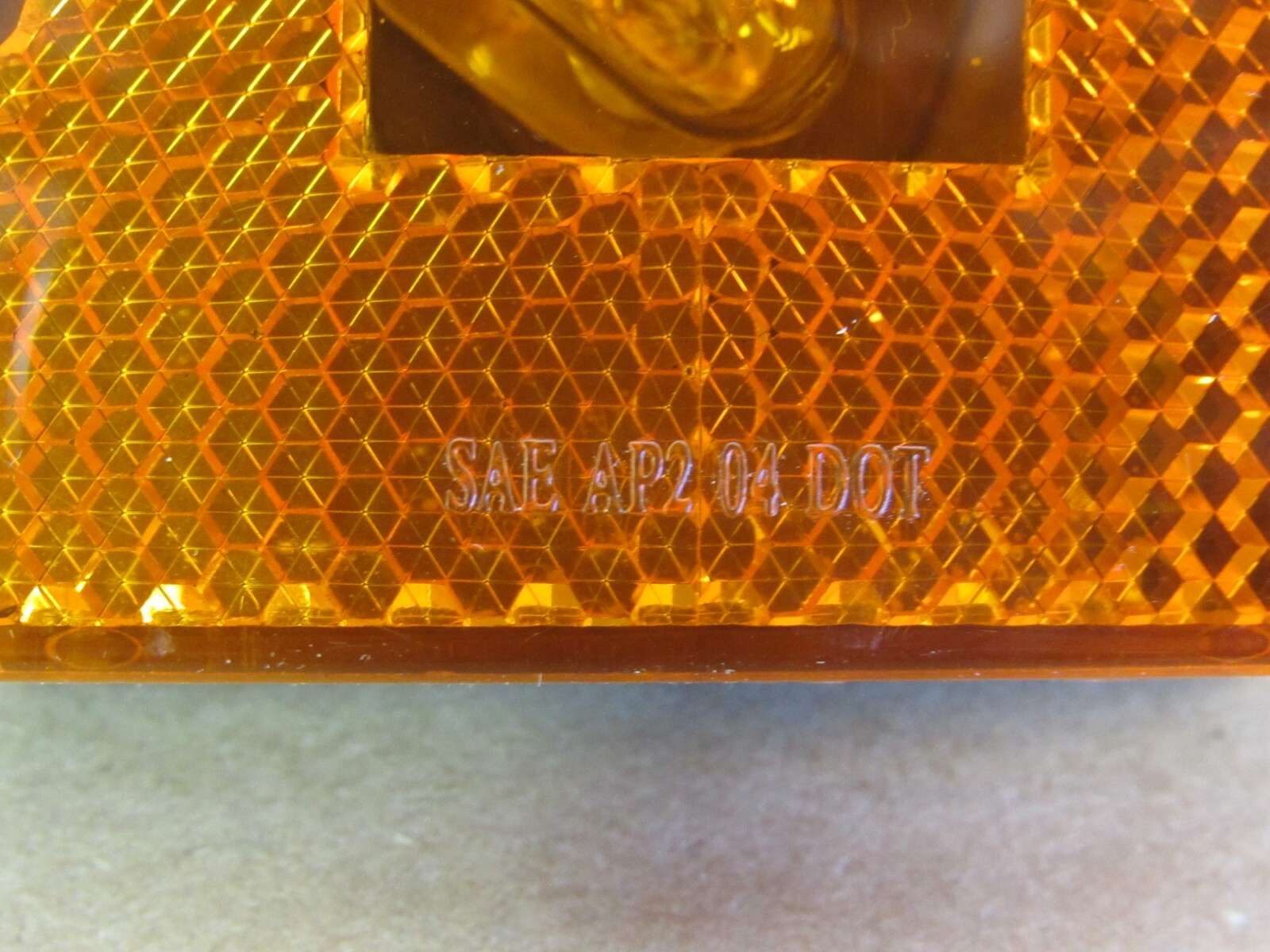 4 PCS RECTANGULAR TRUCK & TRAILER LIGHT SAE AP2 04 DOT, SAEAP204DOT TAILLIGHT