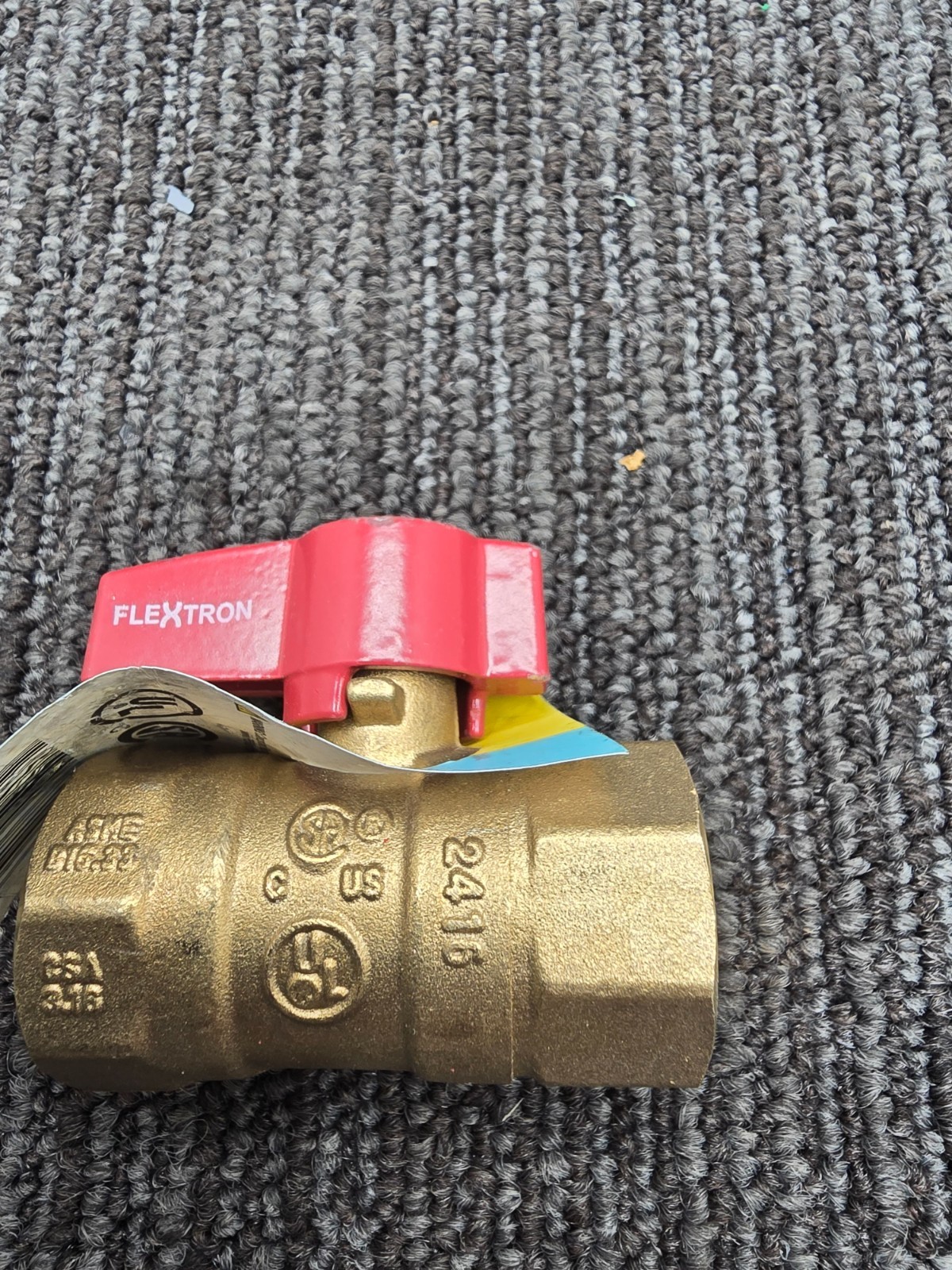 (QTY 3) Flextron FTGV-34F34F Gas Ball Valve 3/4″ FIP x 3/4″ FIP