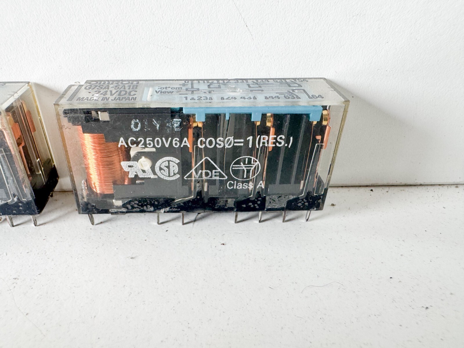 Lot of 2 OMRON G7SA-5A1B SAFETY RELAY 24VDC COIL NNB EL04