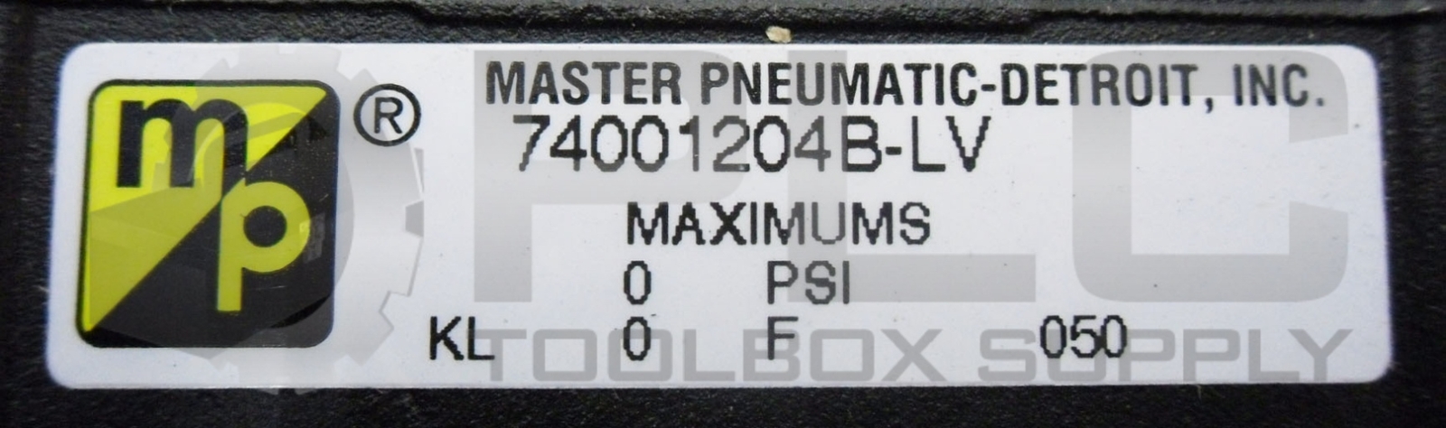 NEW MASTER PNEUMATIC 74001204B-LV LIQUID DISPENSER