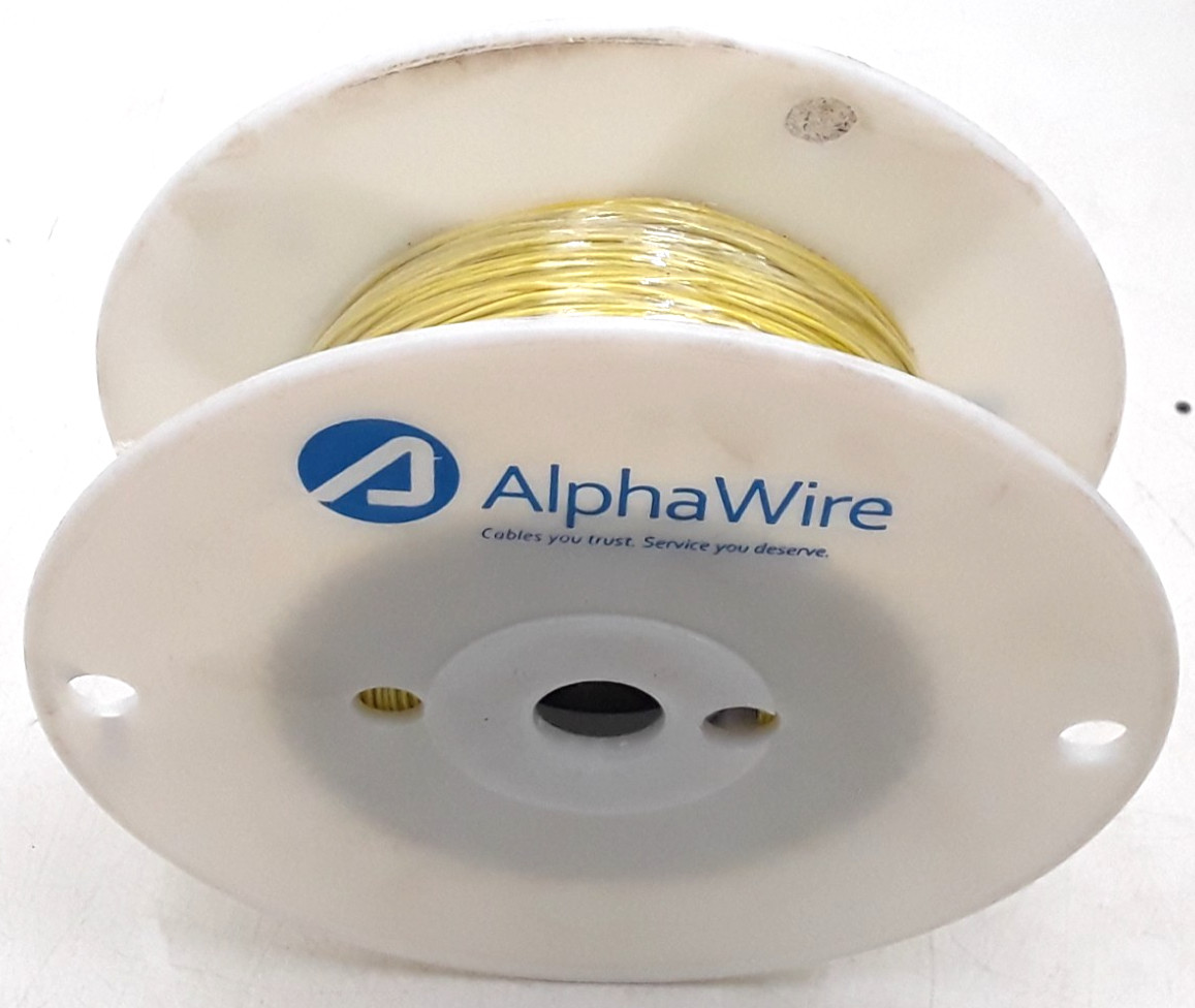 AlphaWire | PN: 172619 | 1000Ft Of Yellow 26 (19/38) AWG TC | -55 to 105°C