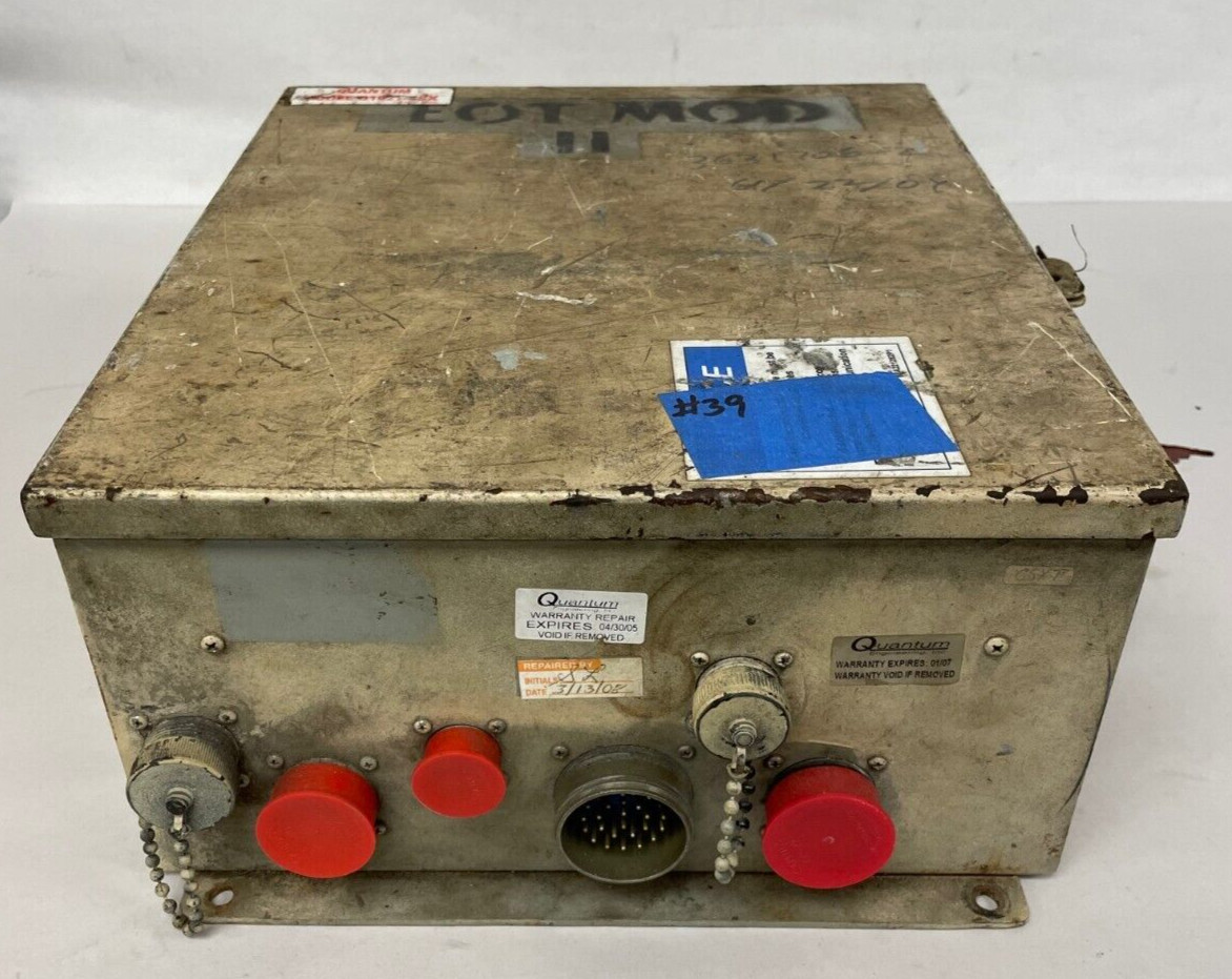 Quantum Engineering EOT MOD II Locomotive Recorder Q1027/CSX for Locomotive
