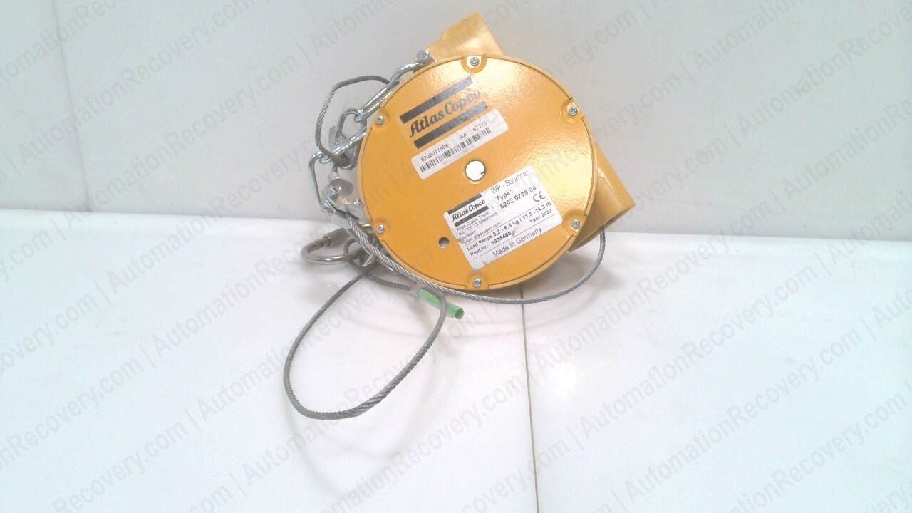 ATLAS COPCO 8202 0778 04 WEIGHTLESS POSITIONING BALANCER #338421