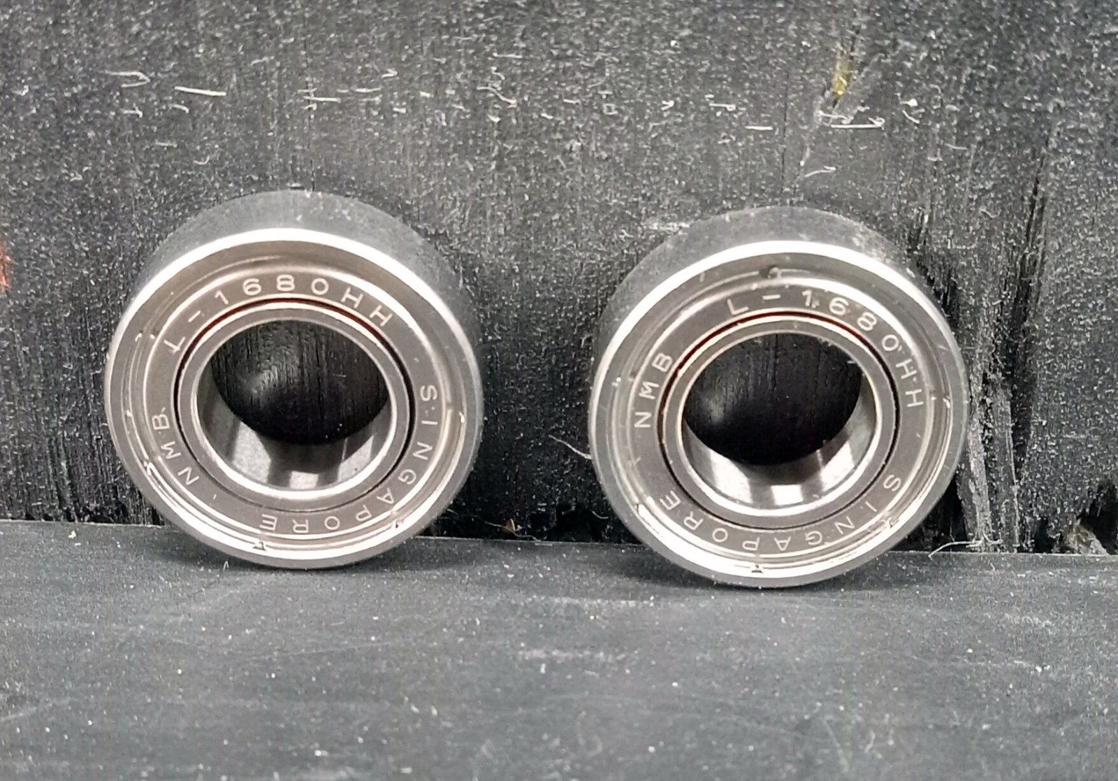 2 NEW NMB L-1680HH RADIAL DEEP GROOVE BALL BEARING NNB ***MAKE OFFER***