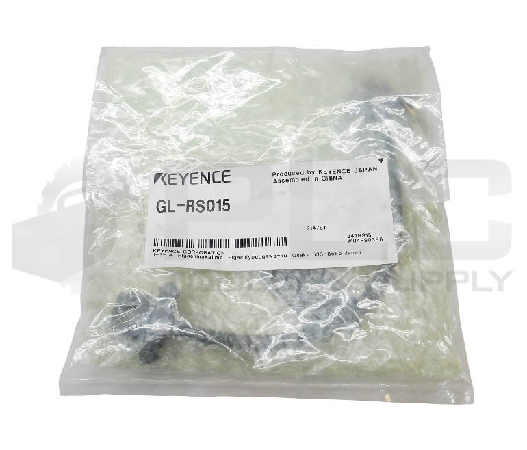 SEALED NEW KEYENCE GL-RS015 CONNECTION CABLE 150MM
