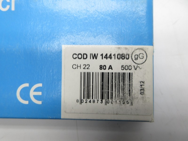 ITALWEBER 1441080 CH22 500V 80A (PKG OF 10) NSMP