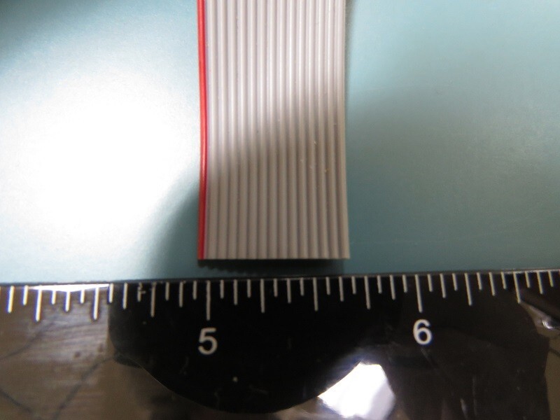 Alpha wire 3580/15 SL005 Qty of 75 per Lot Flat Ribbon Cable Gray 15 Conductors