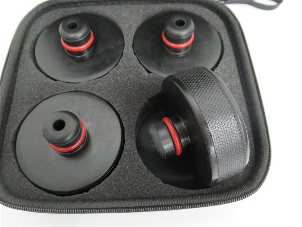 Chirano Lifting Jack Pad Pucks fits Tesla Model 3/S/X/Y 4 pk