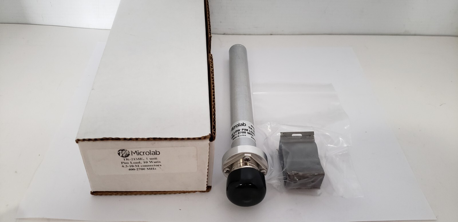 MICROLAB TK-21ME PIM LOAD, 10 WATTS, 4.3-10-M CONNECTORS, 400-2700 MHz, NIB