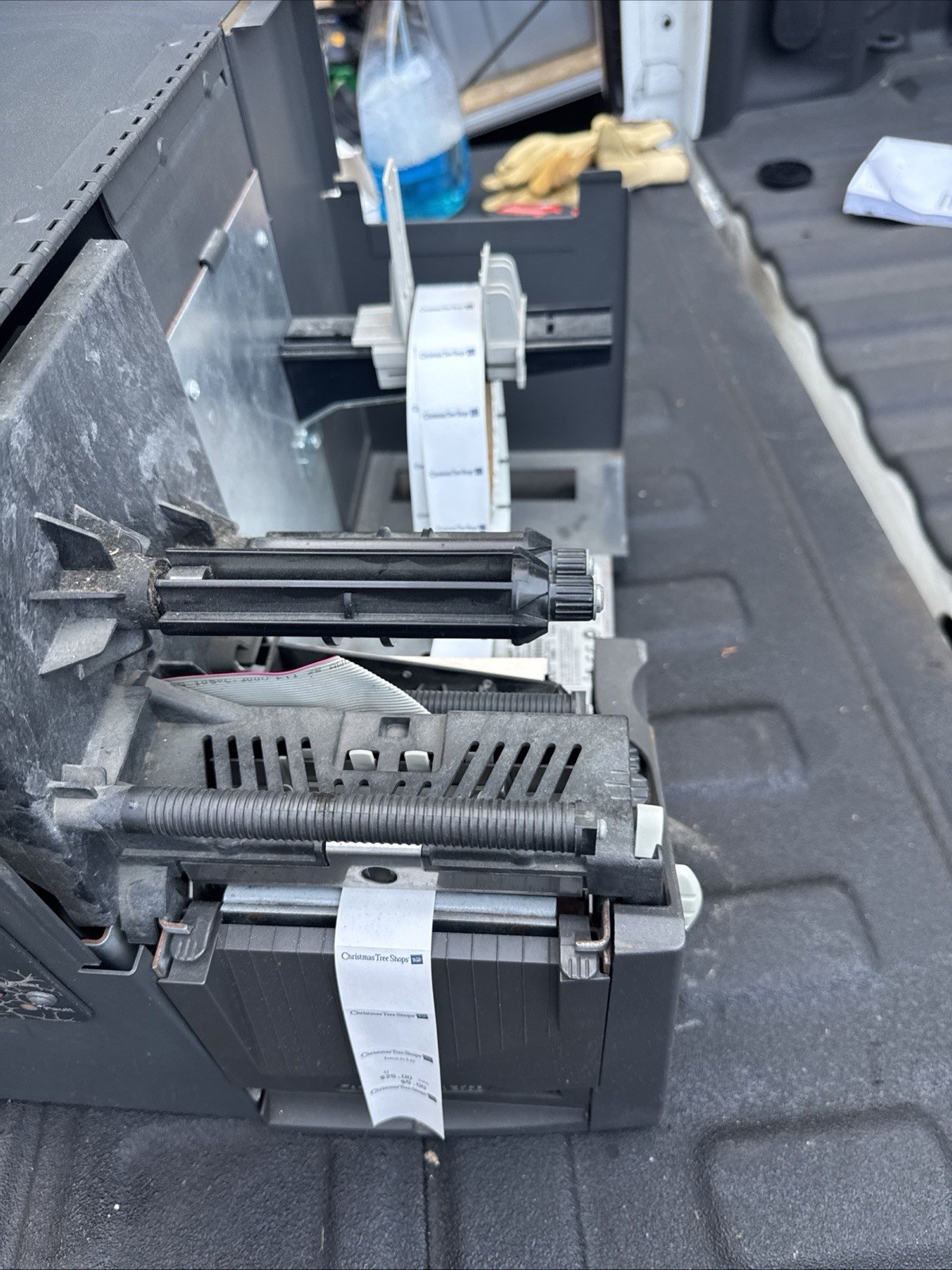 Morchch Paxar 939 Thermal Barcode Printer With Keyboard Input Pad Tested! HTF