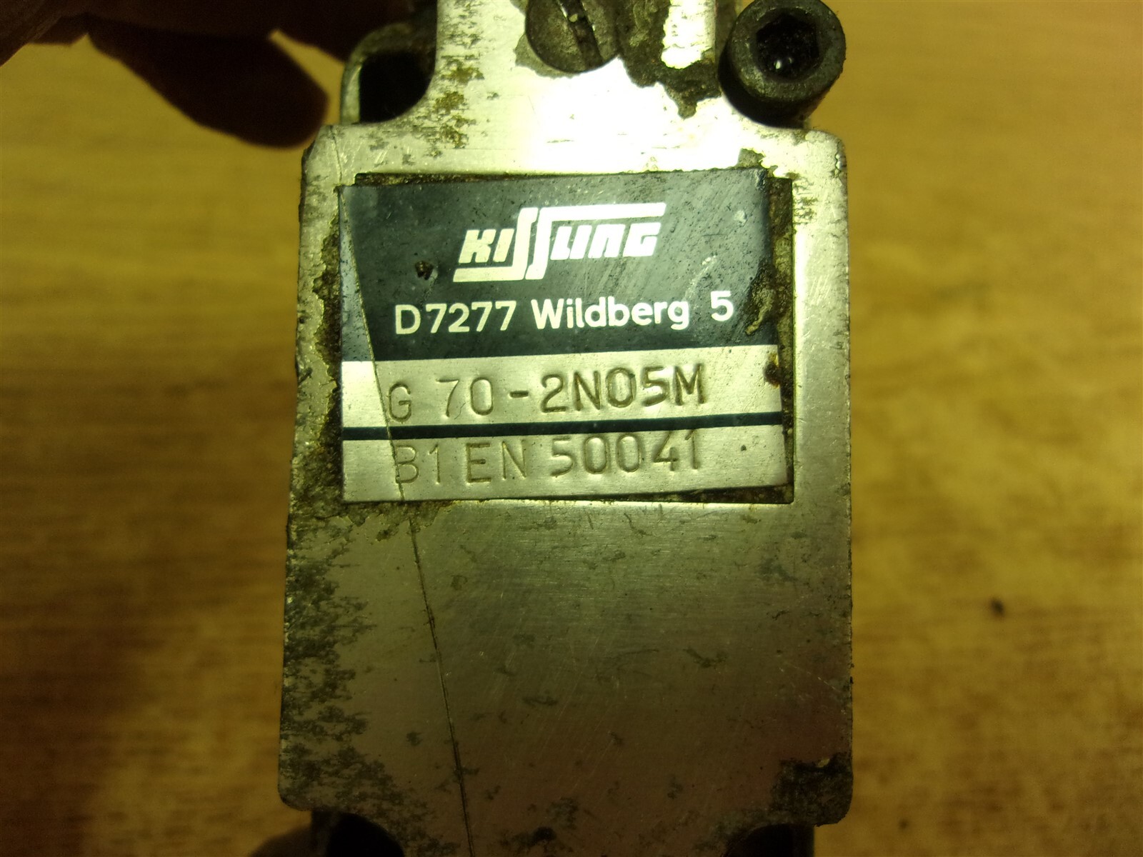 Kissling G70-2N05M Spring Return Limit Switch *FREE SHIPPING*