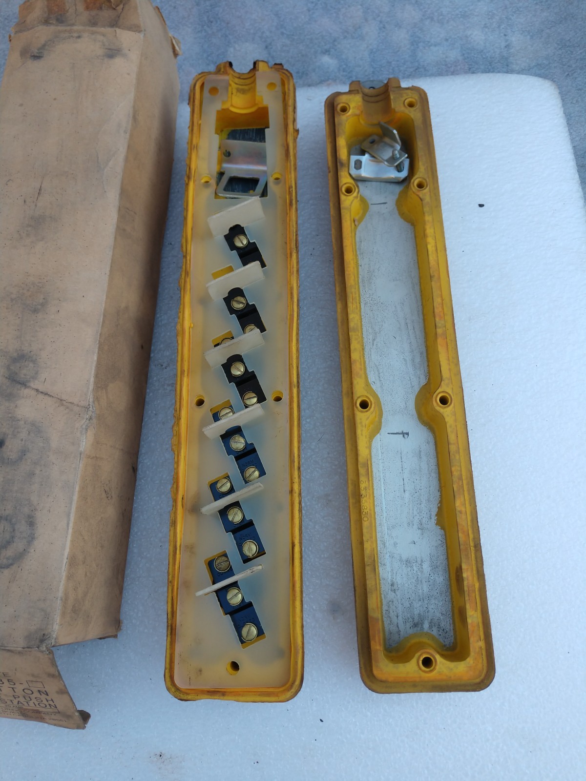 Joy Flexitite X8635 6 button crane control pendant BRAND NEW NOS