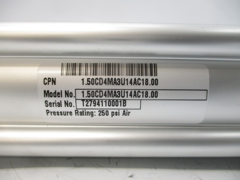 PARKER 1.50CD4MA3U14AC18.00 250PSI NSNP