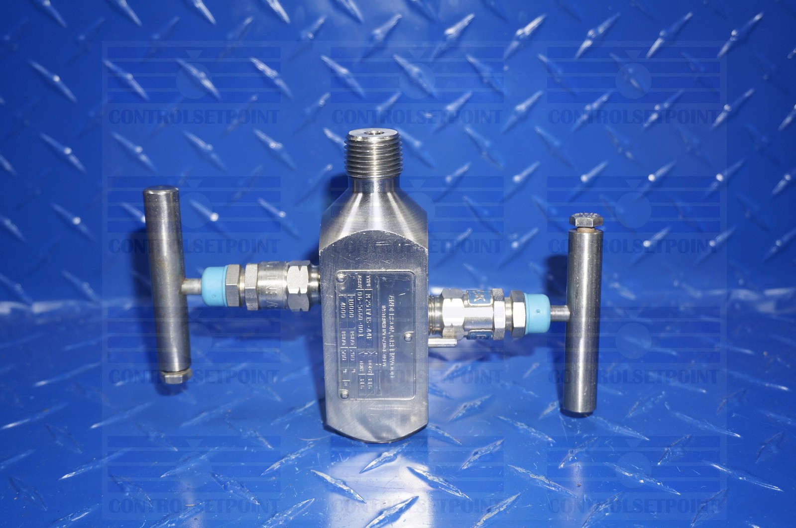 ANDERSON GREENWOOD MANIFOLD M251VIS-44F 2 VALVE MANIFOLD NEW