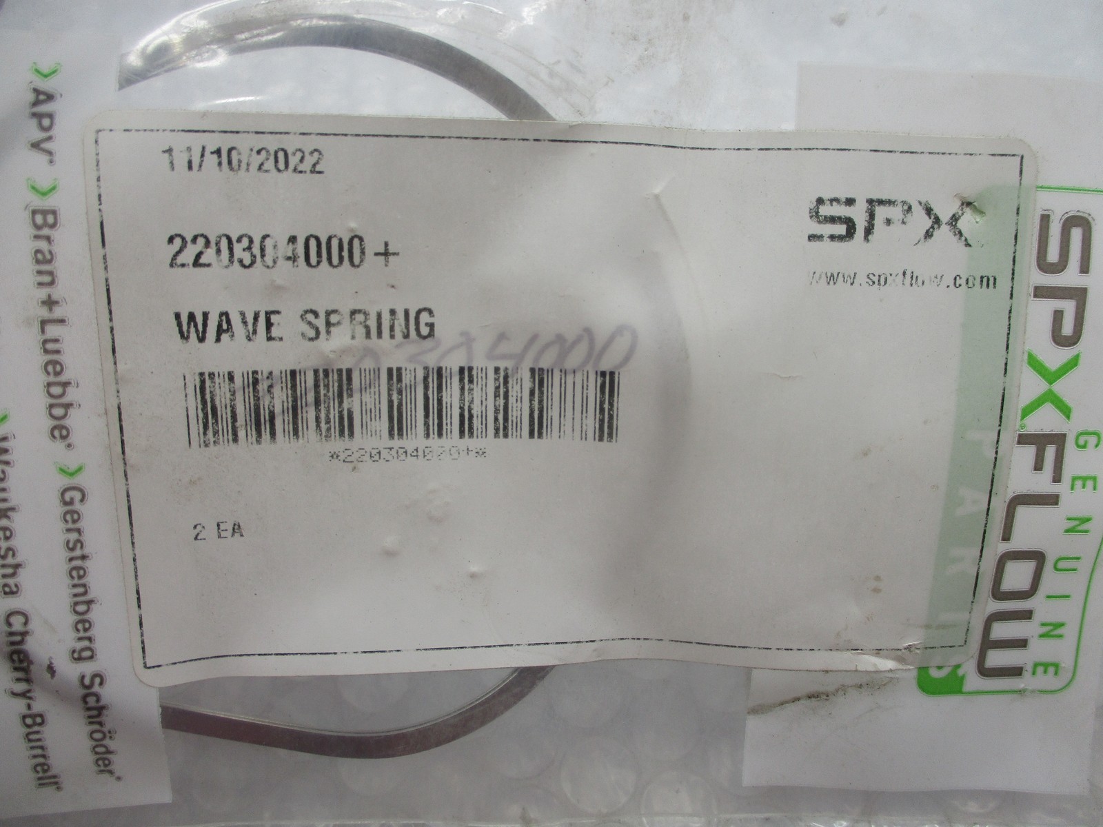 SPX FLOW 220304000 WAVE SPRING NSMP