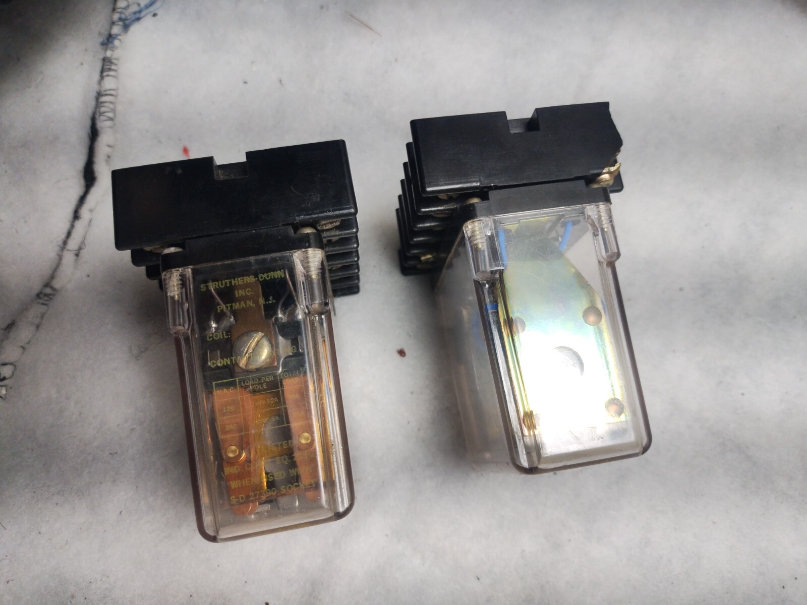 Struthers Dunn 219ABAP-24D Magnecraft Relay 219ABAP pack of 2