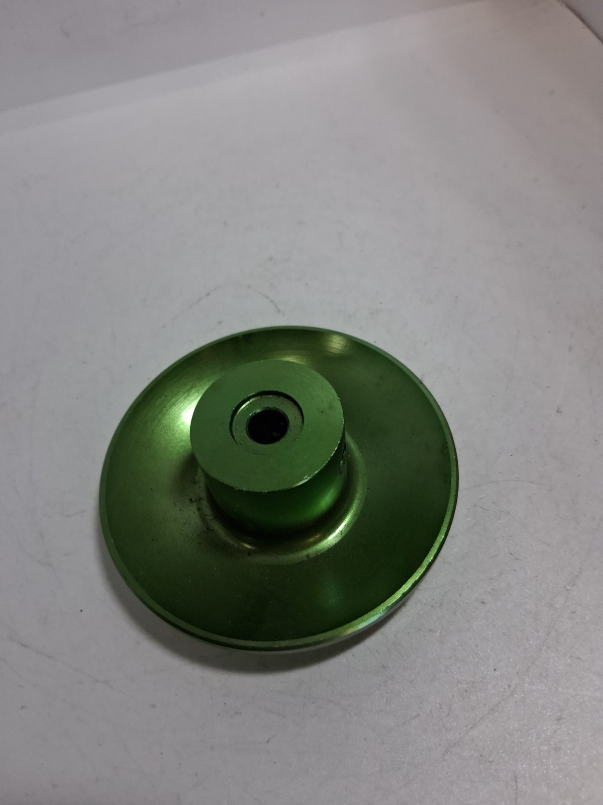 CUTLER HAMMER 53-1317-12 MUSHROOM PUSHBUTTON JUMBO METAL GREEN NNB