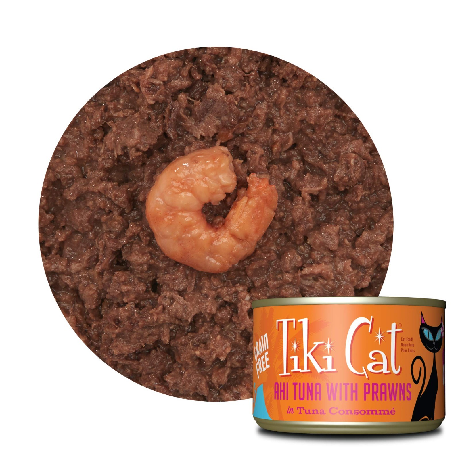 2 PACK Tiki Cat Grill, Tuna & Crab Surimi, High-Protein and 100% Non-GMO, 8 ct