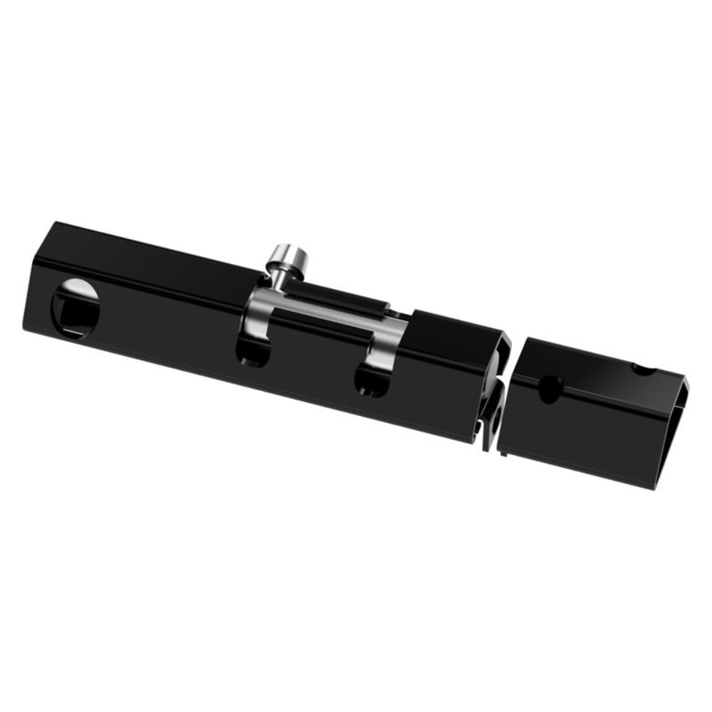 National Hardware N166-001 Lockable Security Bolt, 6″, Black