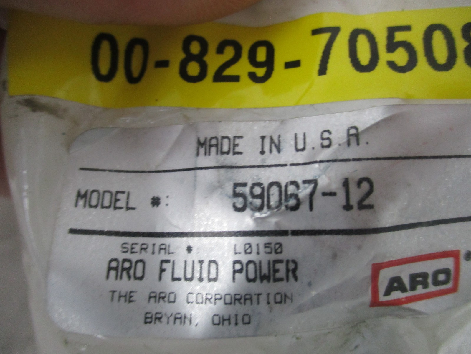 ARO 59067-12 FLUID POWER, IA0221