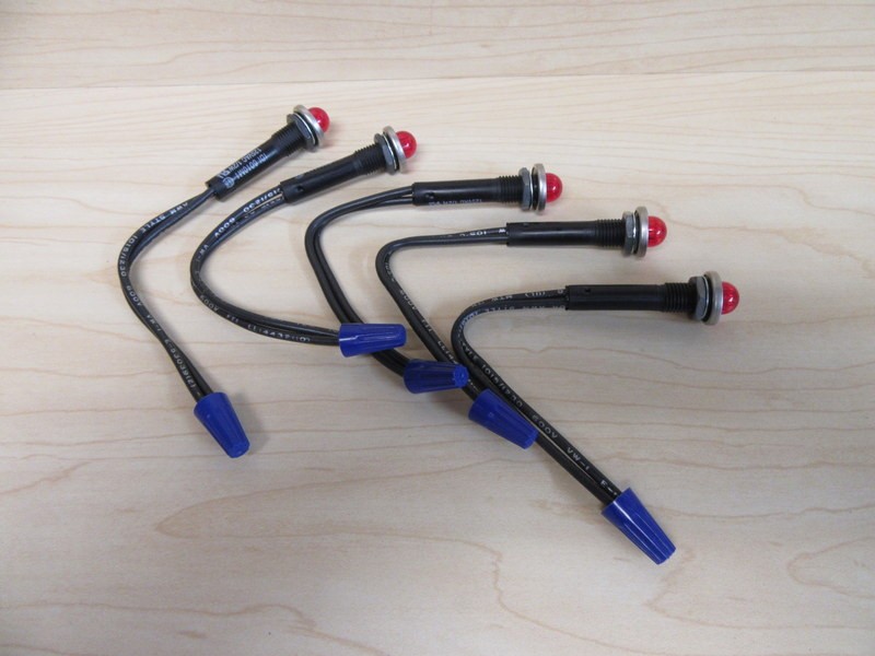 Chicago Miniature 6010M1 Panel Mount Indicator Light (Pack of 5)