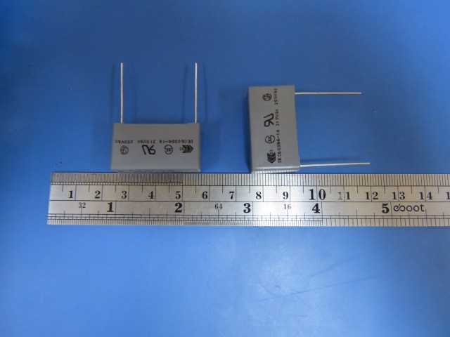ARCOTRONICS R.46 MKP X2 SH .68uF K 275VAC Qty of 45 per Lot CAP TM .1uF 250V 20