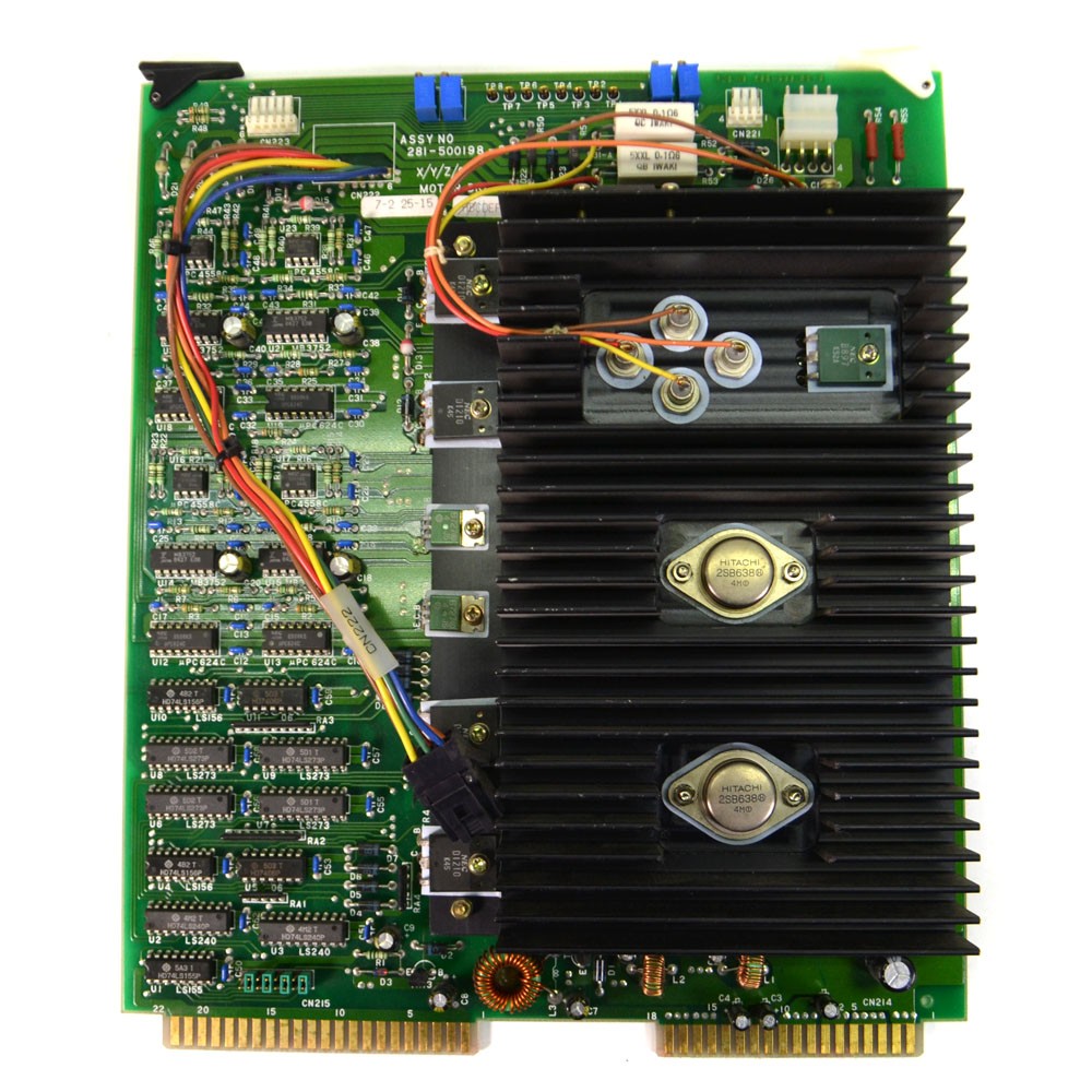 Tokyo Electron (TEL) ASSY NO 281-500198, X/Y/Z/Theta Stage Motor Drive