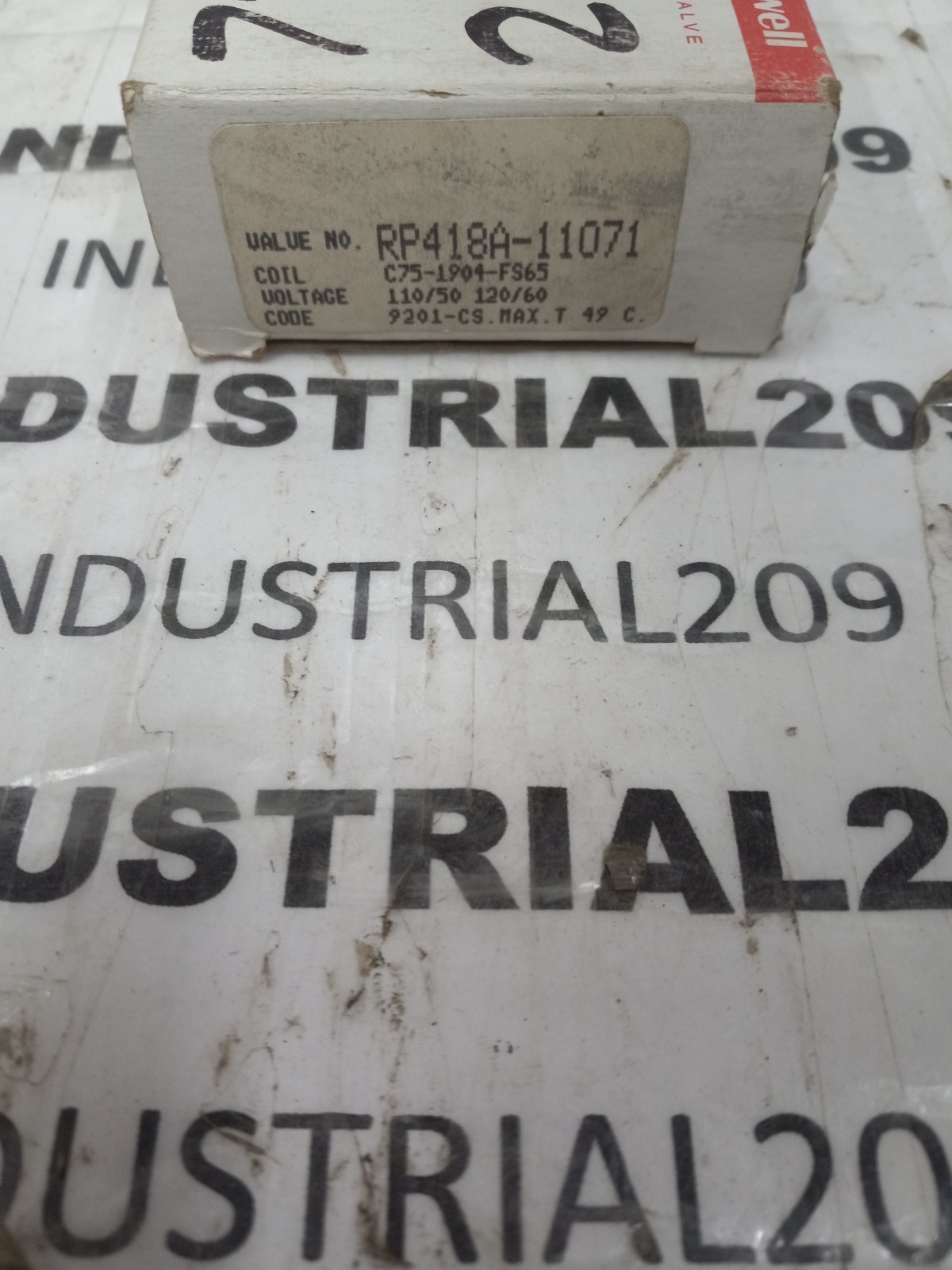 HONEYWELL SKINNER VALVE RP418A-11071/C75-1904-FS65