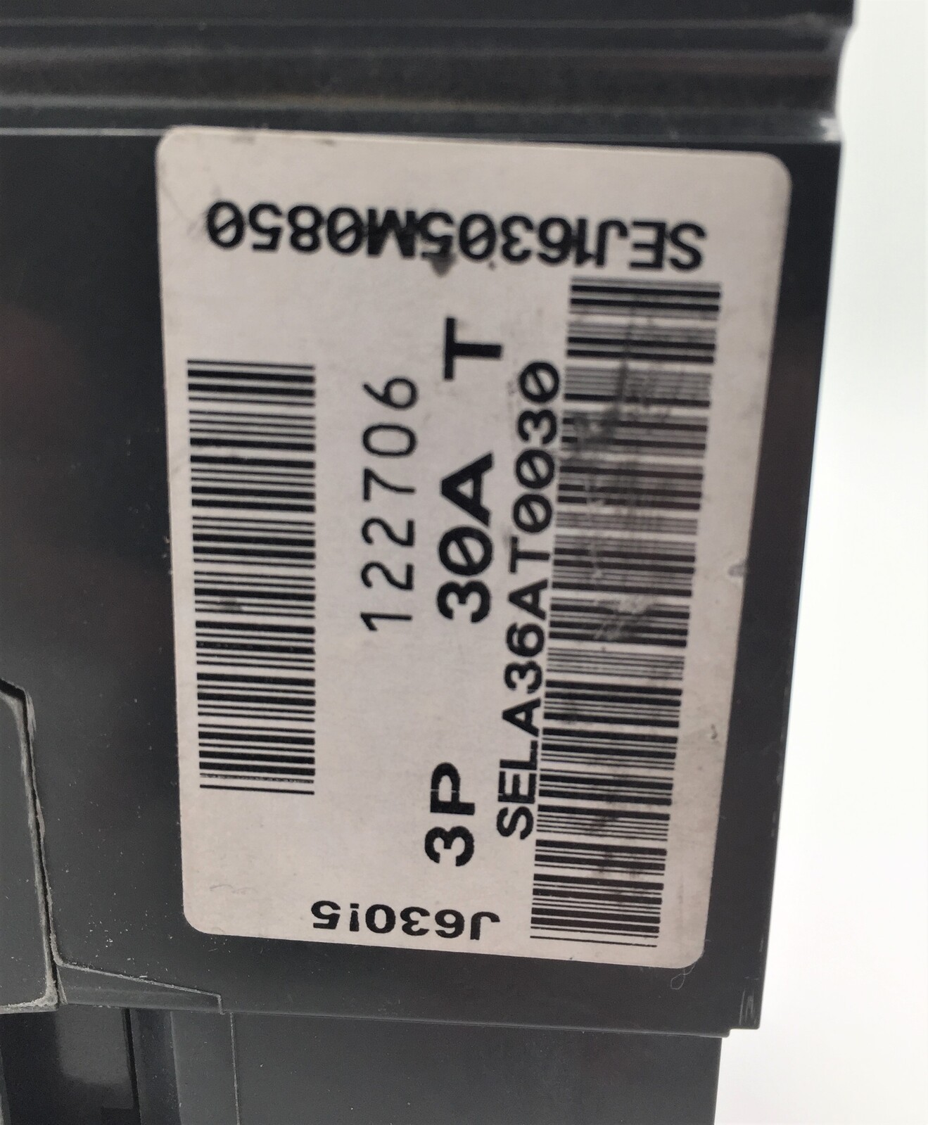 GE SELA36AT0030 Circuit Breaker 30A 3P 600VAC Spectra RMS Series