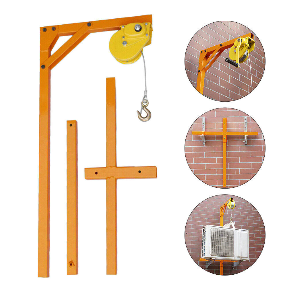 AC Air Conditioner Outside Installation lifting Tool 10M Bracket Crane Tool USA