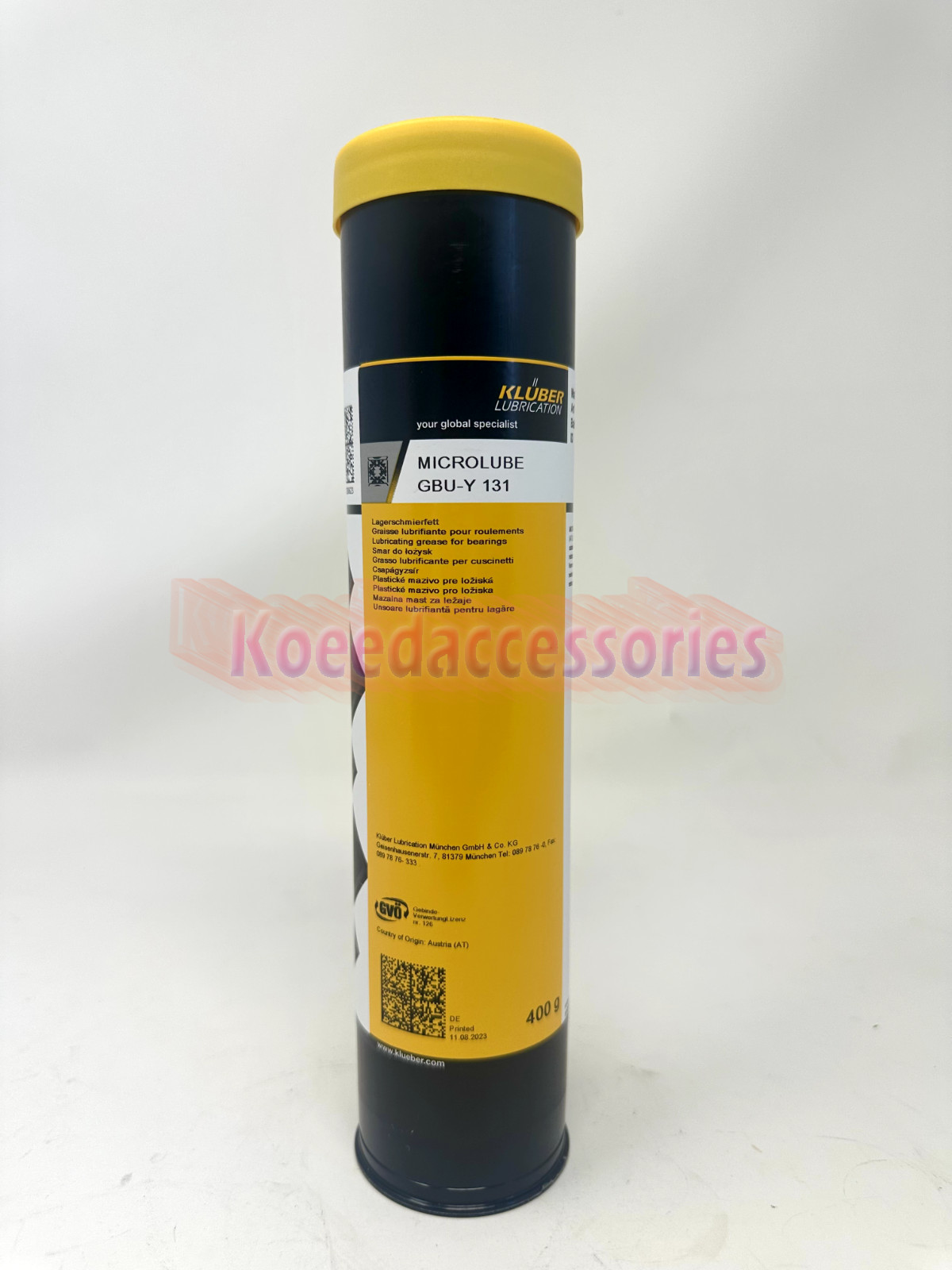 Kluber MICROLUBE GBU-Y 131 Special lubricating grease 400g Fast delivery