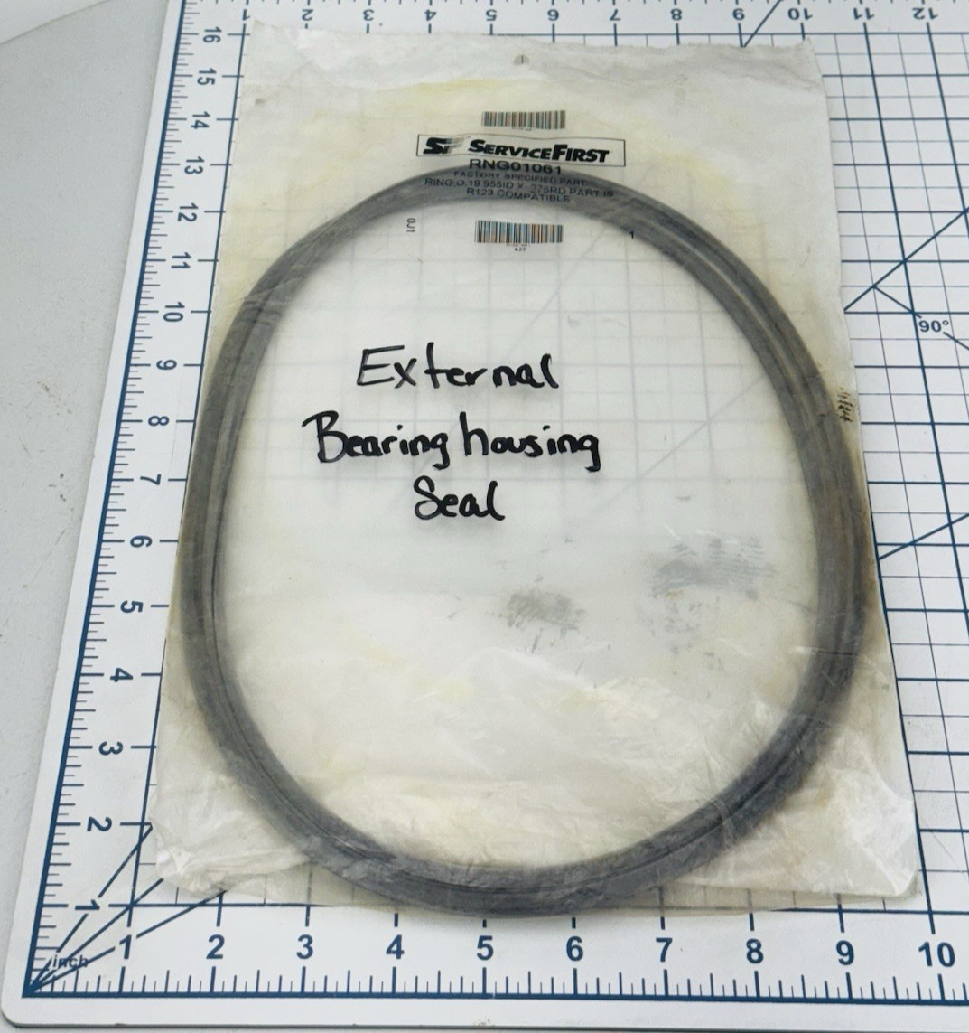 Service First RNG01061 O-Ring 19.955″ ID x .275″ RD R123 Compatible *WARRANTY*