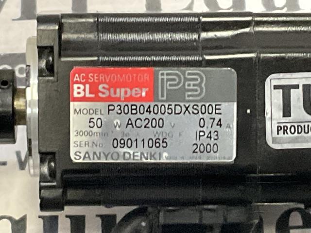 Sanyo Denki AC Servo Motor – P30B04005DXS00E w/Warranty