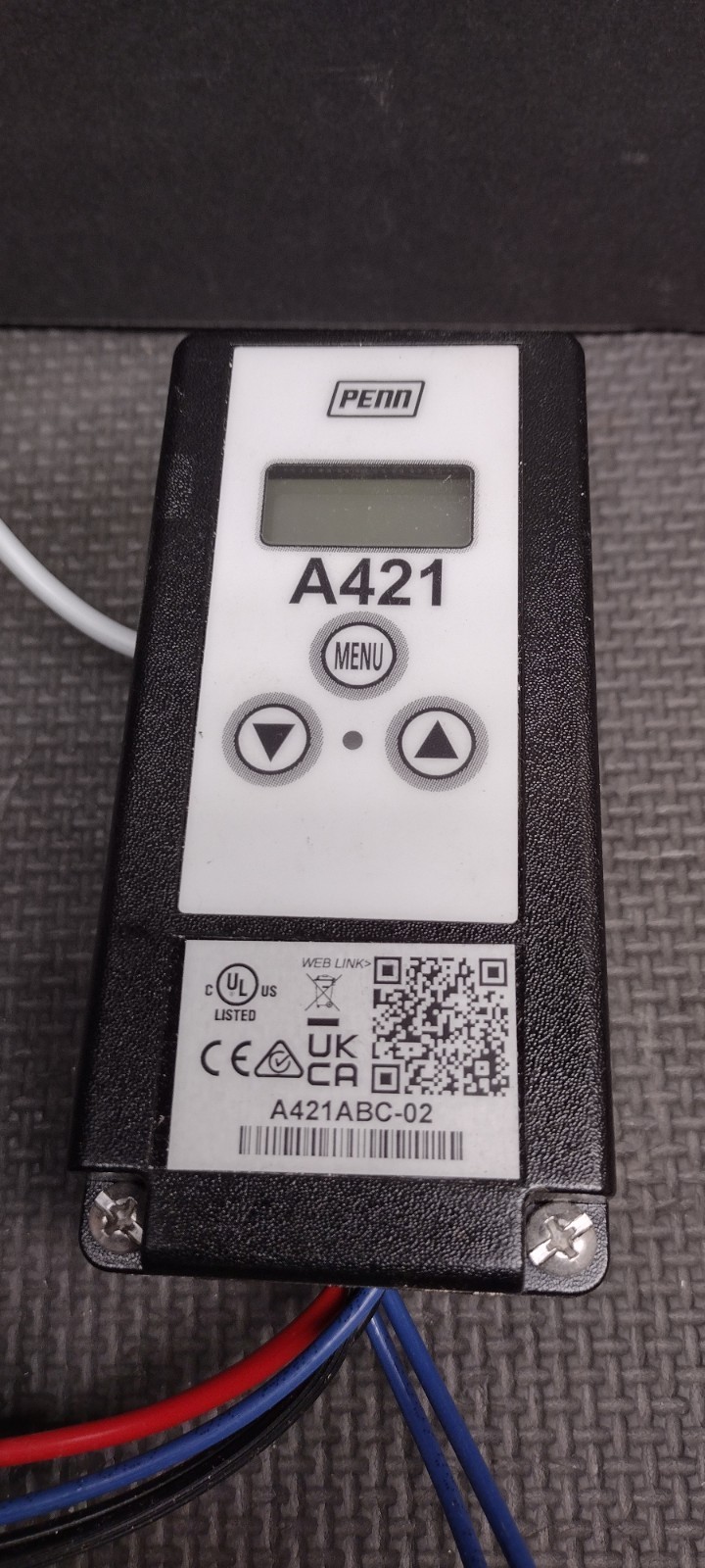 Penn A421ABC-02 Electronic Temp Controller A421 Series Johnson Controls