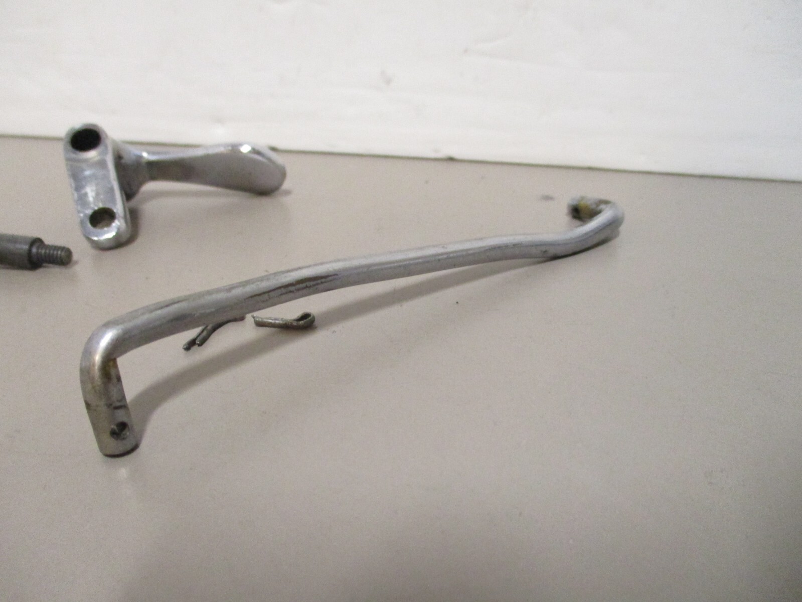 Blade Sharpener Lever and Rod for Vintage Wolf Model R Electric Fabric Cutter
