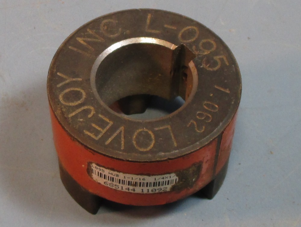 LoveJoy L095 Coupler Hub Half 1.062″ Bore 1-1/16″ w/ 1/4×1/8″KW NWOB