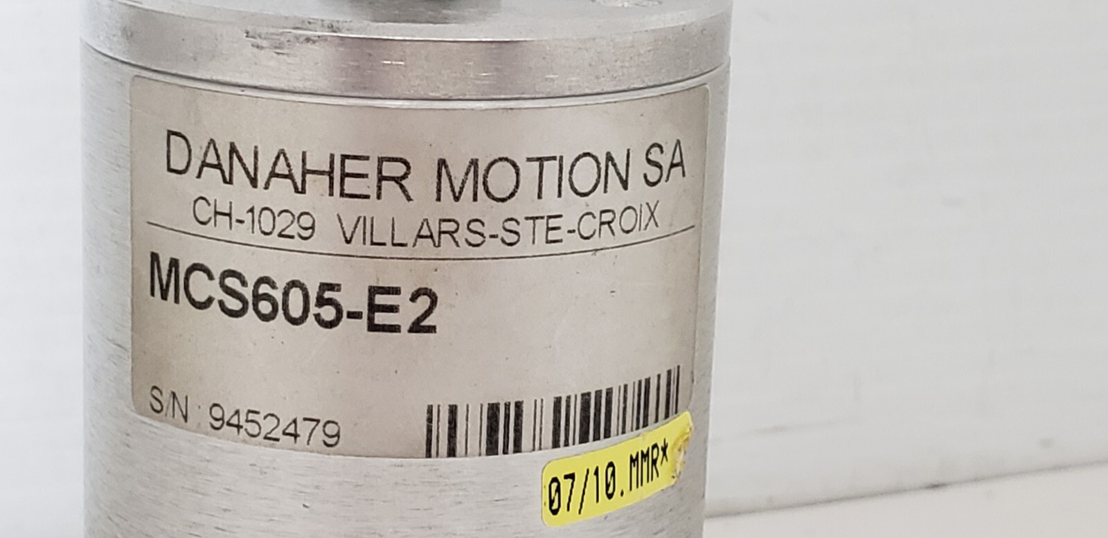 DANAHER MOTION MCS605-E2 POSITION SENSOR ROTARY, 15MA 10-30VDC
