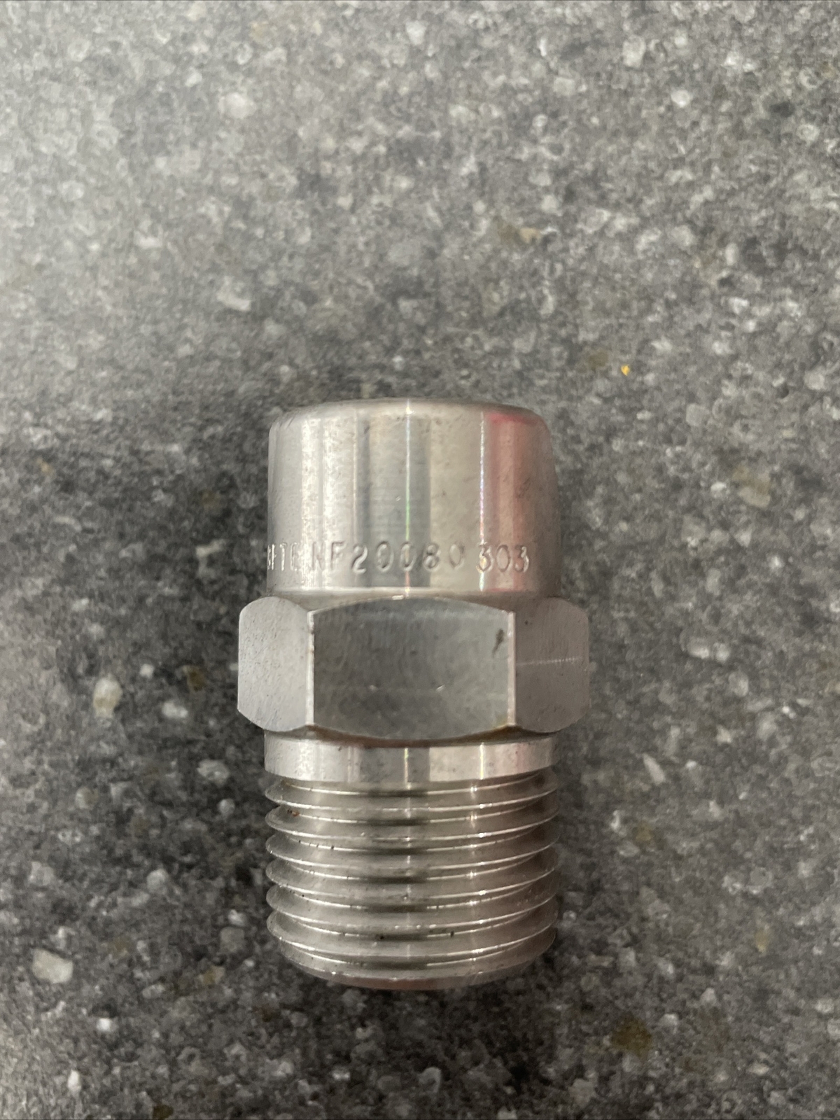 NF20080 1/2 Bete Nozzle 303 Stainless Steel