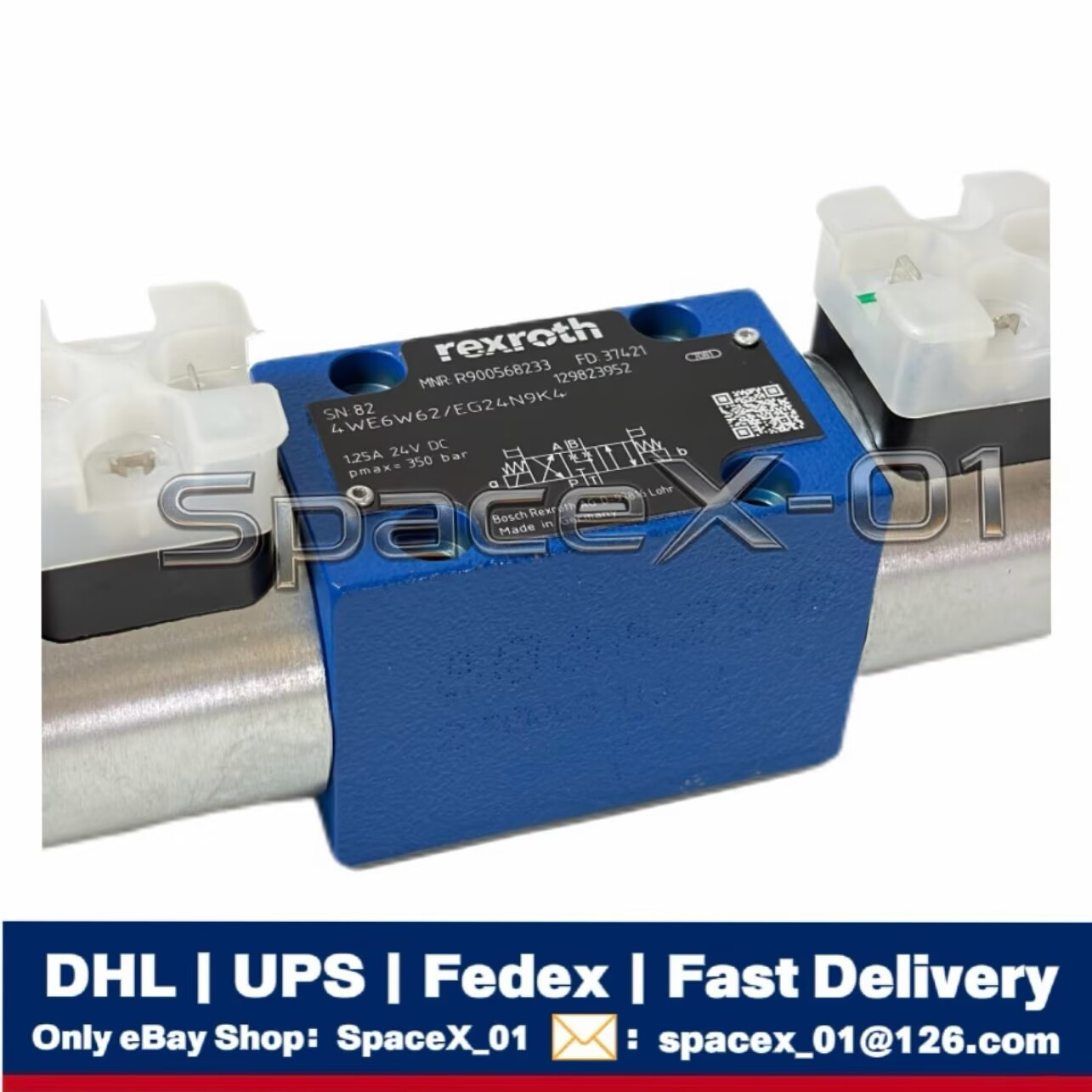 BRAND NEW | 4WE6W62/EG24N9K4 SPOOL VALVE | MADE IN GERMANY