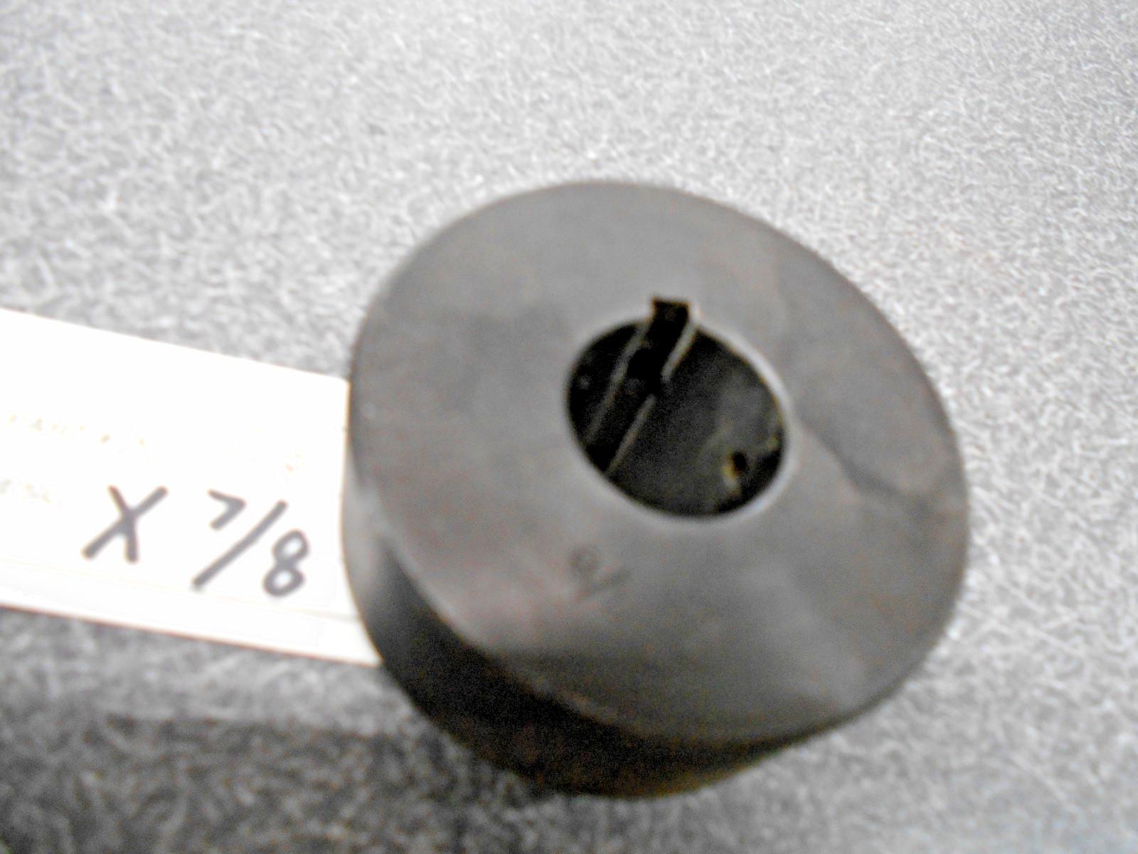 Weld-On Hub, Series X7/8. Round Bore. Burns/Tisco. NOS!